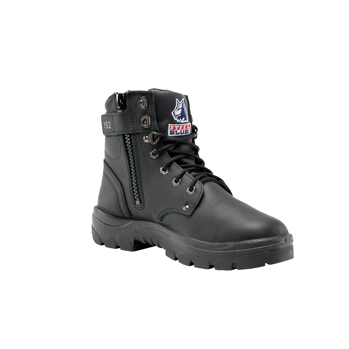 Steel Blue Argyle Safety Boot - Zip