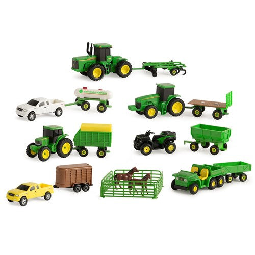 John Deere Vehicle Farm Set