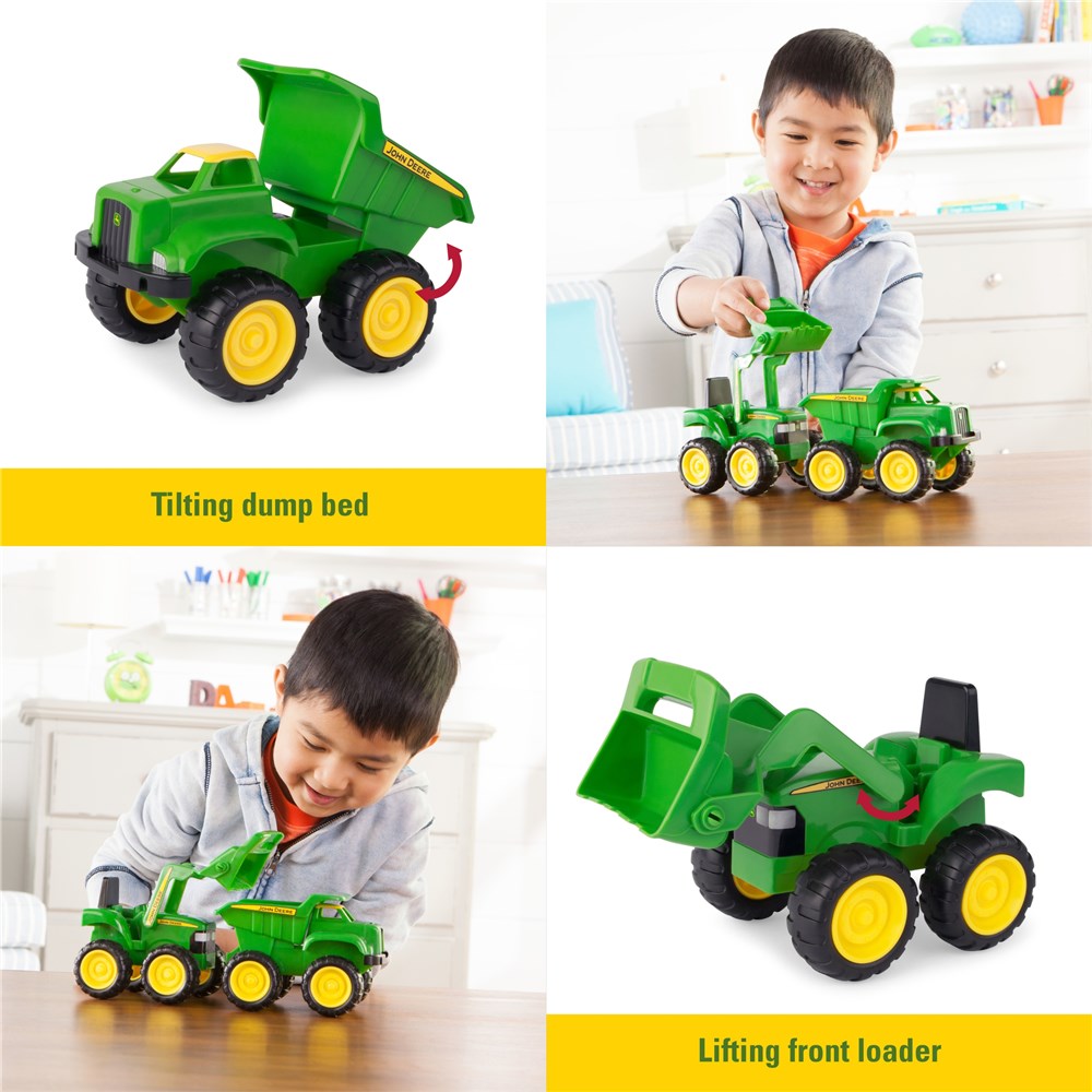 John Deere Sand Pit 15cm Vehicle