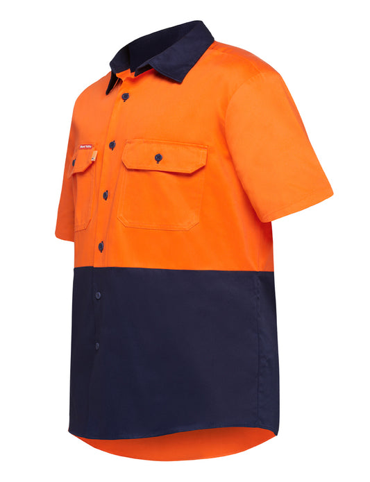 Hard Yakka Short Sleeved HiVis Shirt