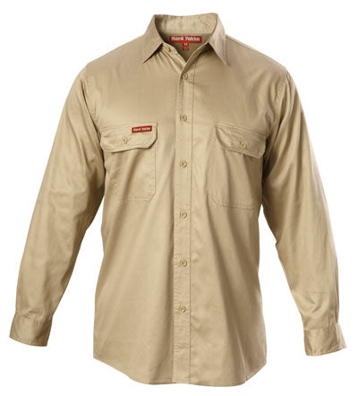 Hard Yakka Long Sleeved Drill Shirt