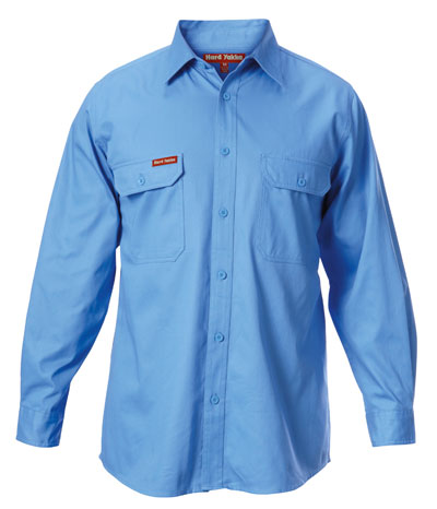 Hard Yakka Long Sleeved Drill Shirt