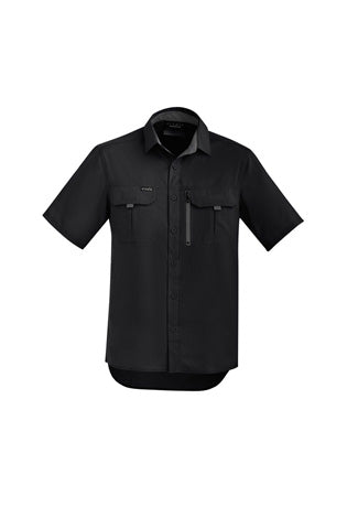 Syzmik Mens Short Sleeved Outdoor Shirt