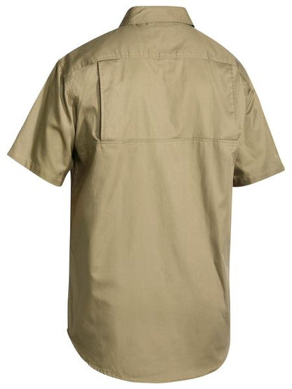 Bisley Cool Lightweight Short Sleeved Drill Shirt